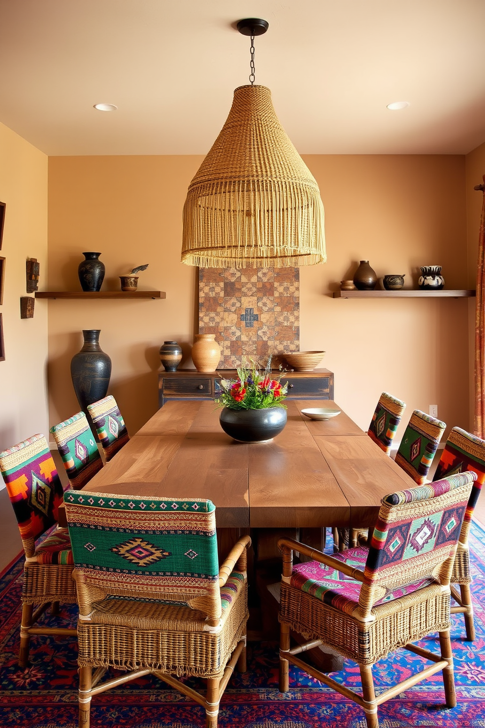 Southwestern Dining Room Design Ideas 24