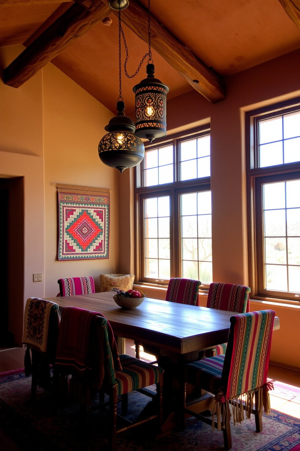 Southwestern Dining Room Design Ideas 26