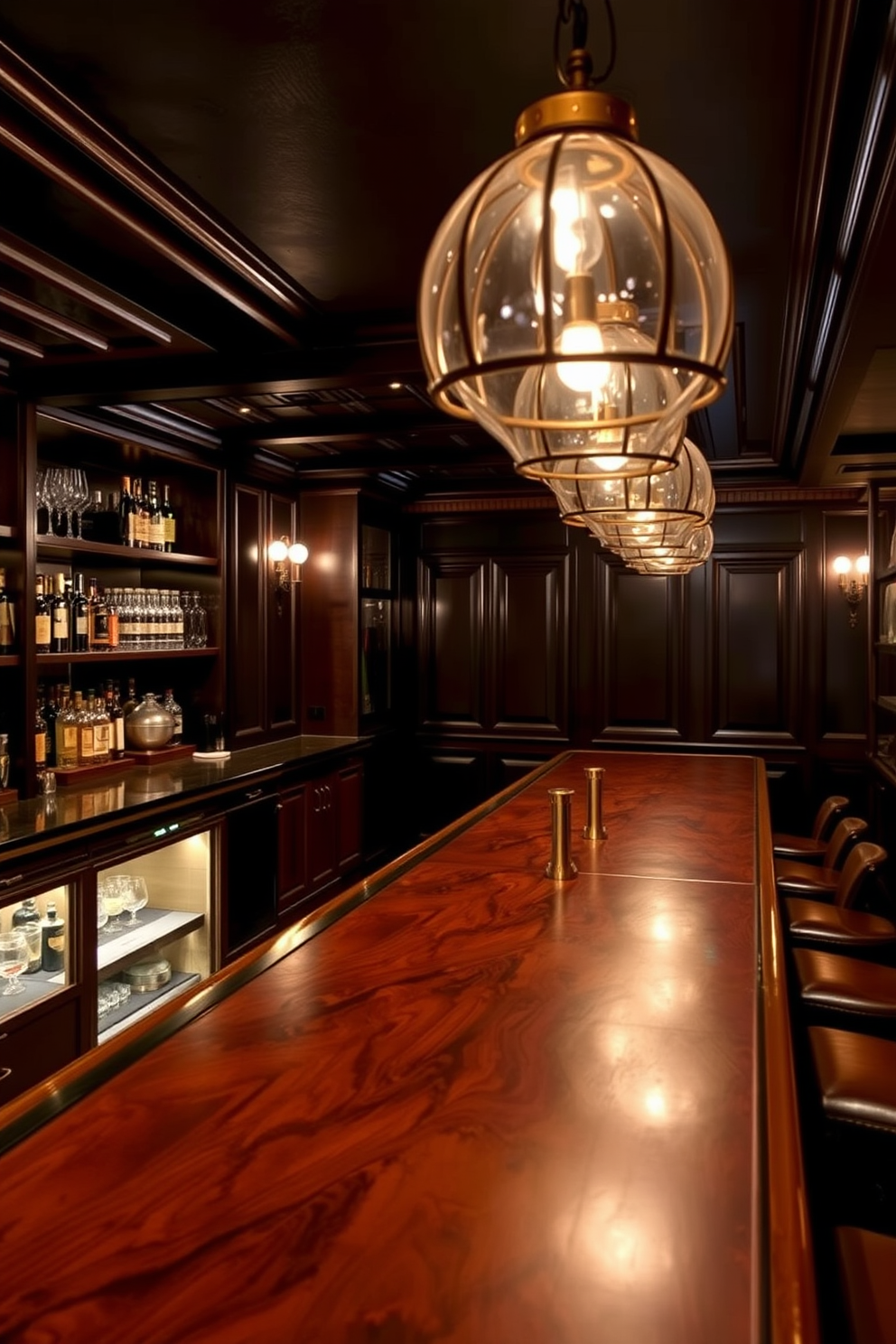 Speakeasy Basement Design Ideas 26