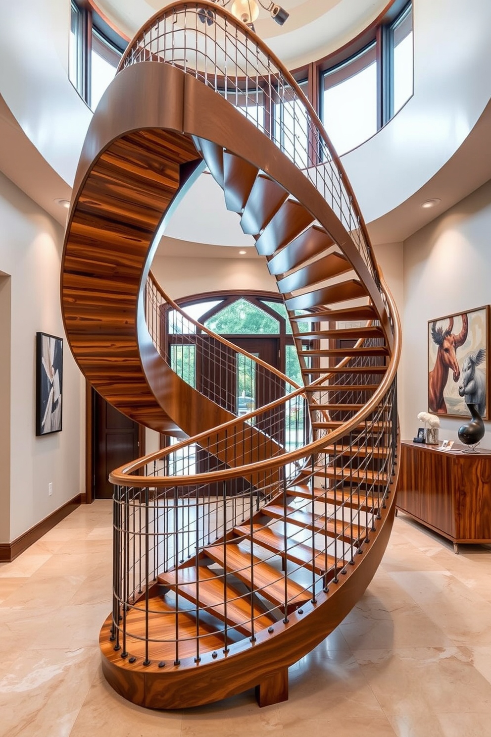 Spiral Staircase Design Ideas 10