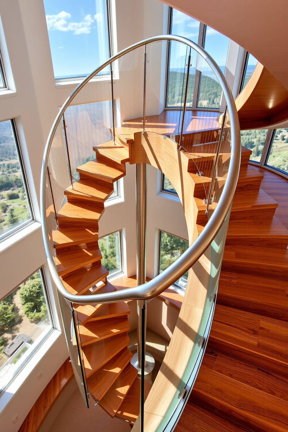 Spiral Staircase Design Ideas 27