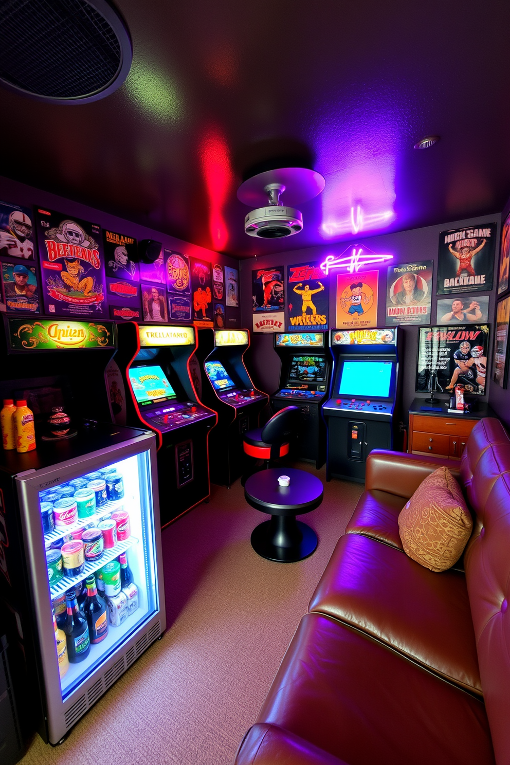 Sports Man Cave Design Ideas 12