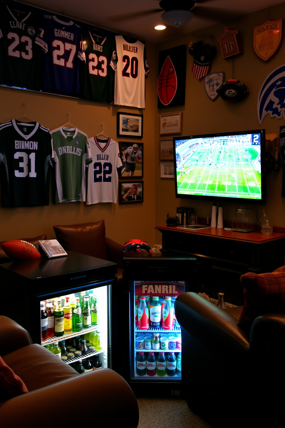 Sports Man Cave Design Ideas 14