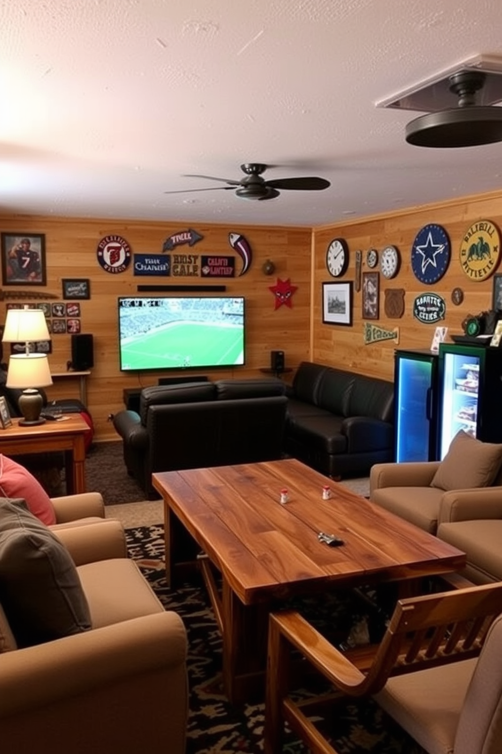 Sports Man Cave Design Ideas 15