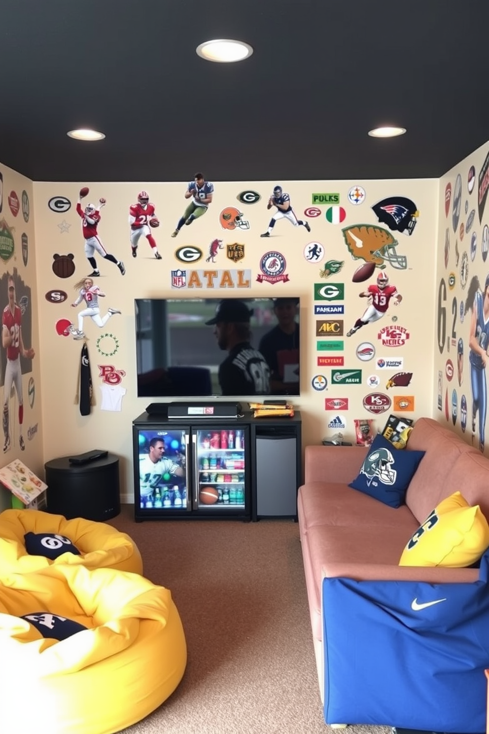 Sports Man Cave Design Ideas 18