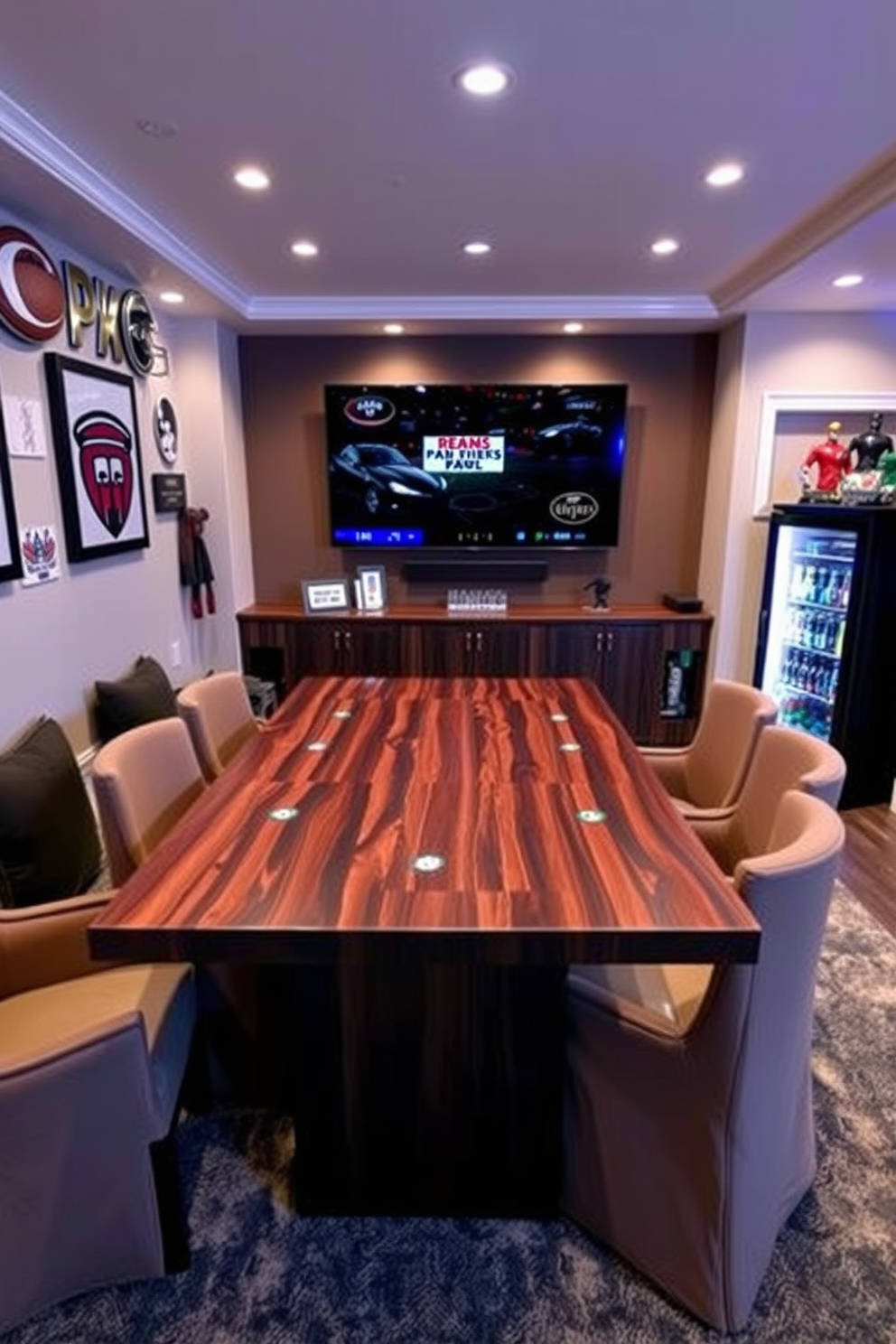 Sports Man Cave Design Ideas 24