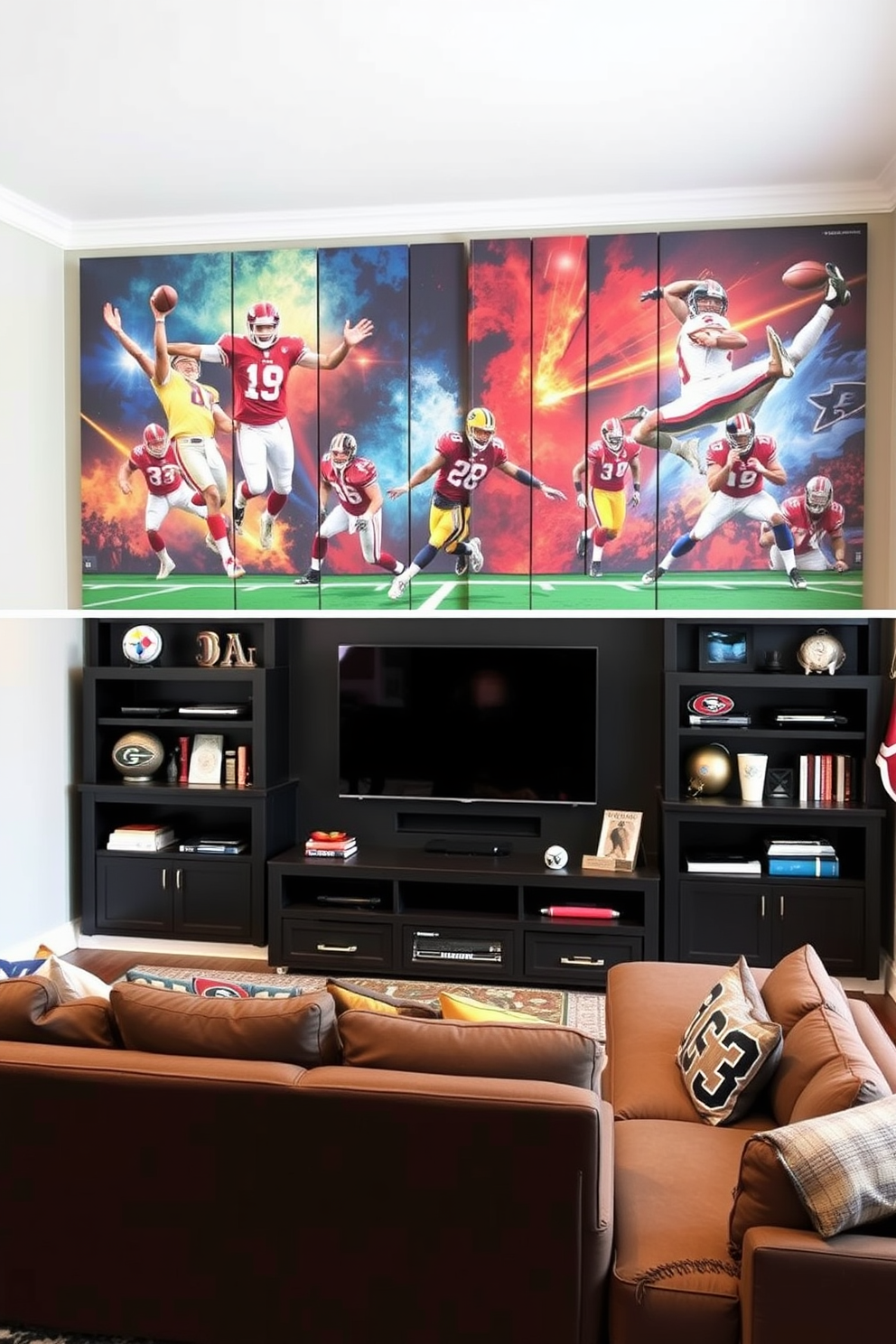 Sports Man Cave Design Ideas 25