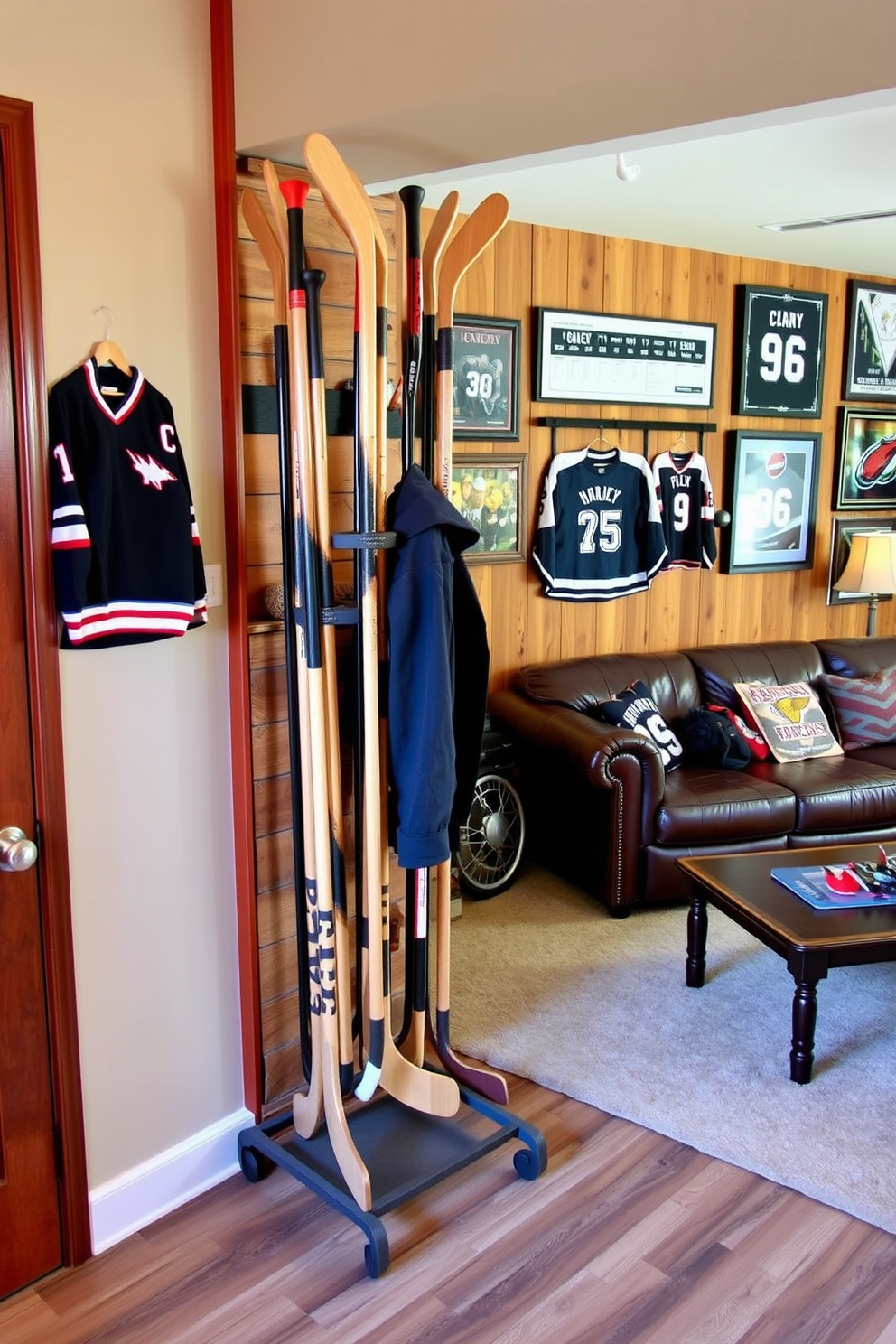 Sports Man Cave Design Ideas 27