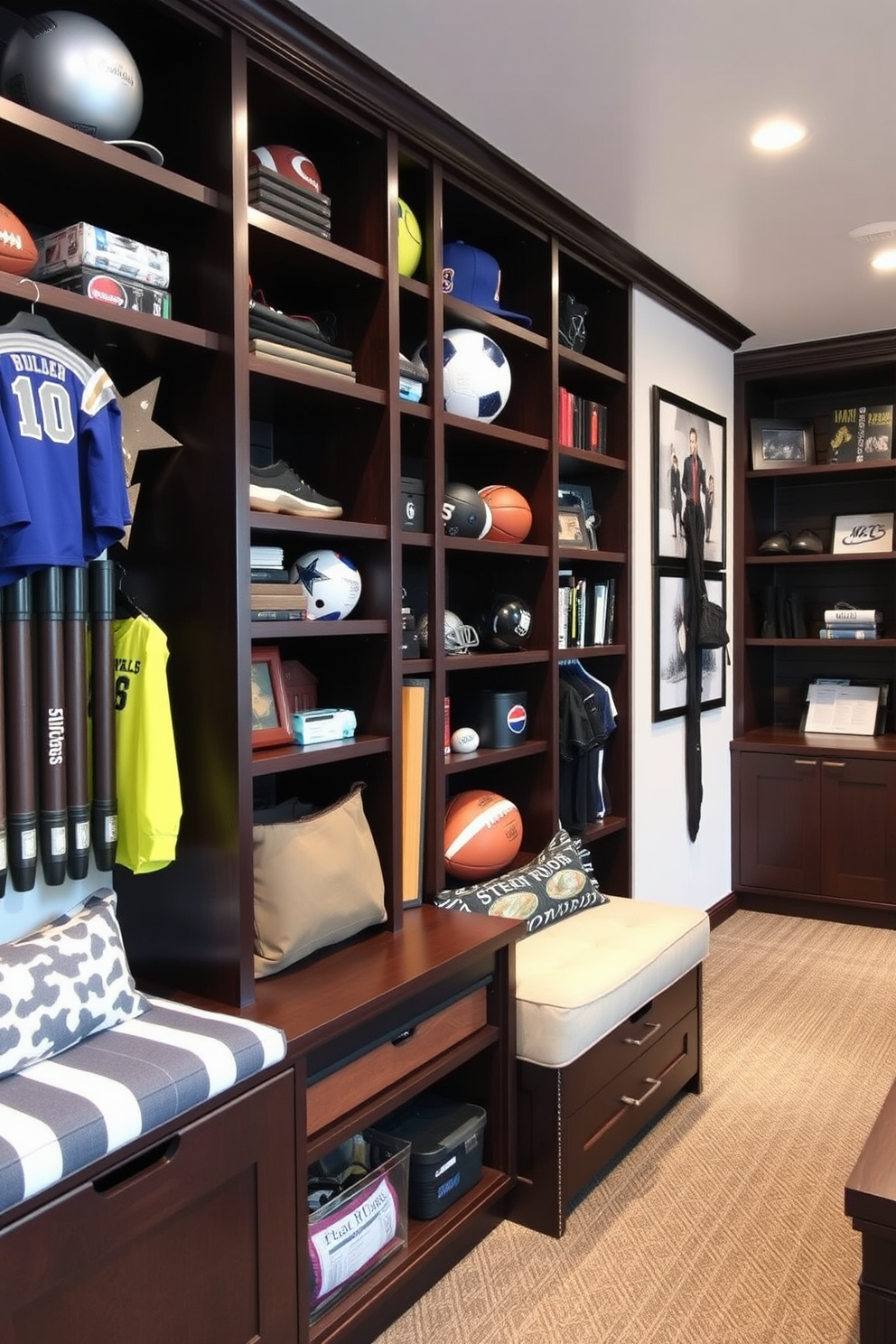 Sports Man Cave Design Ideas 29