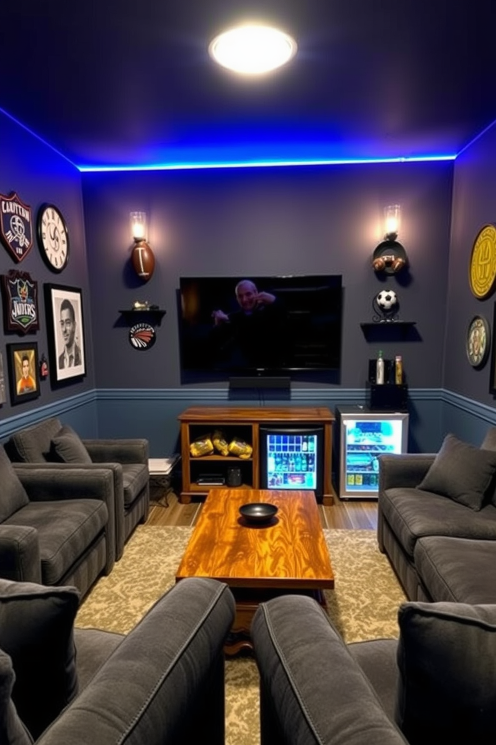 Sports Man Cave Design Ideas 6