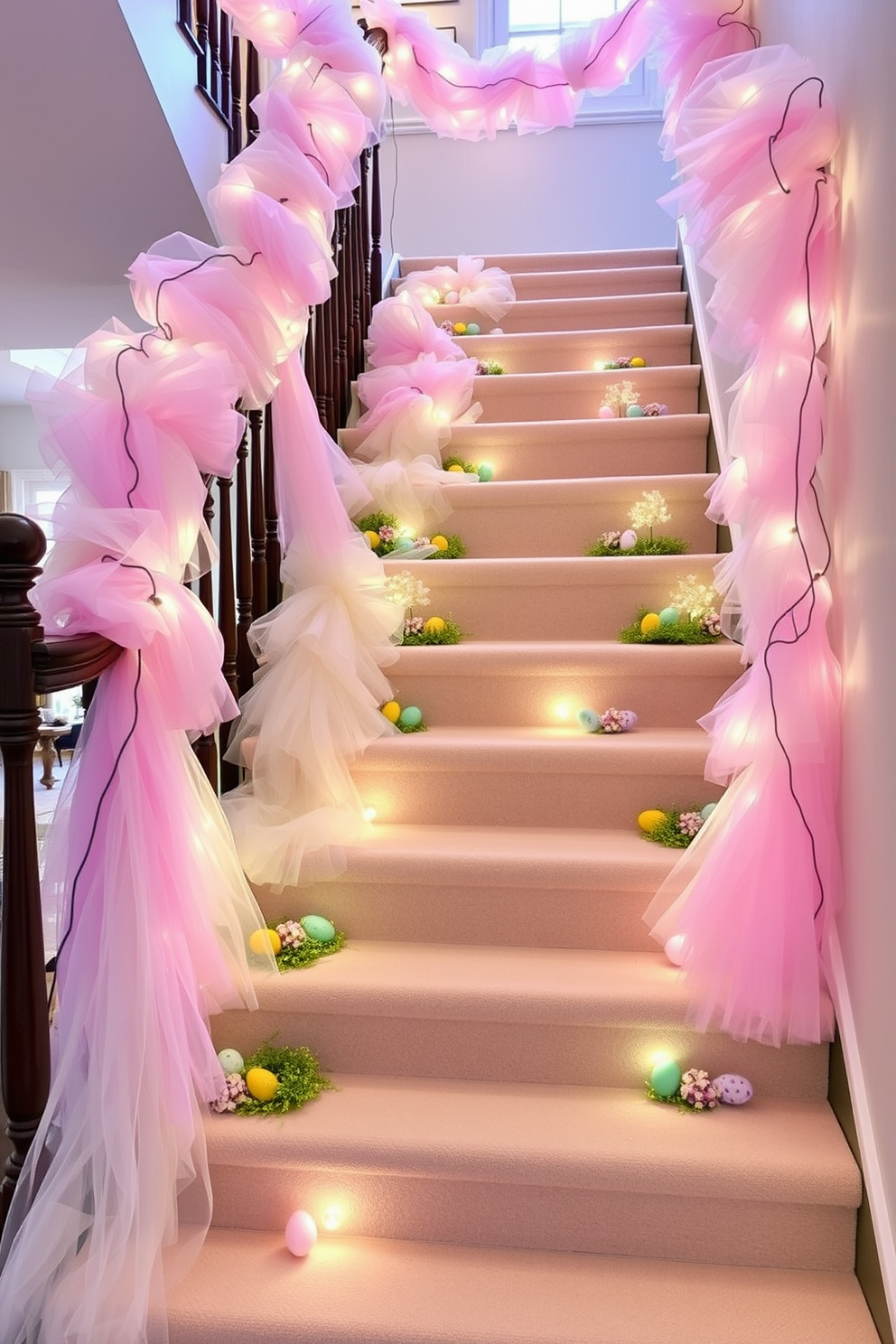 Staircase Easter Decorating Ideas 12