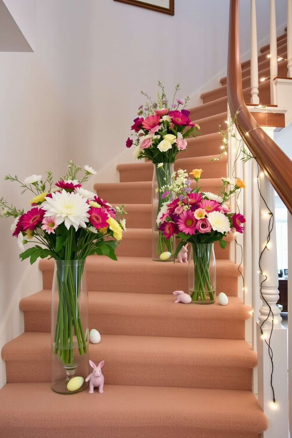 Staircase Easter Decorating Ideas 13