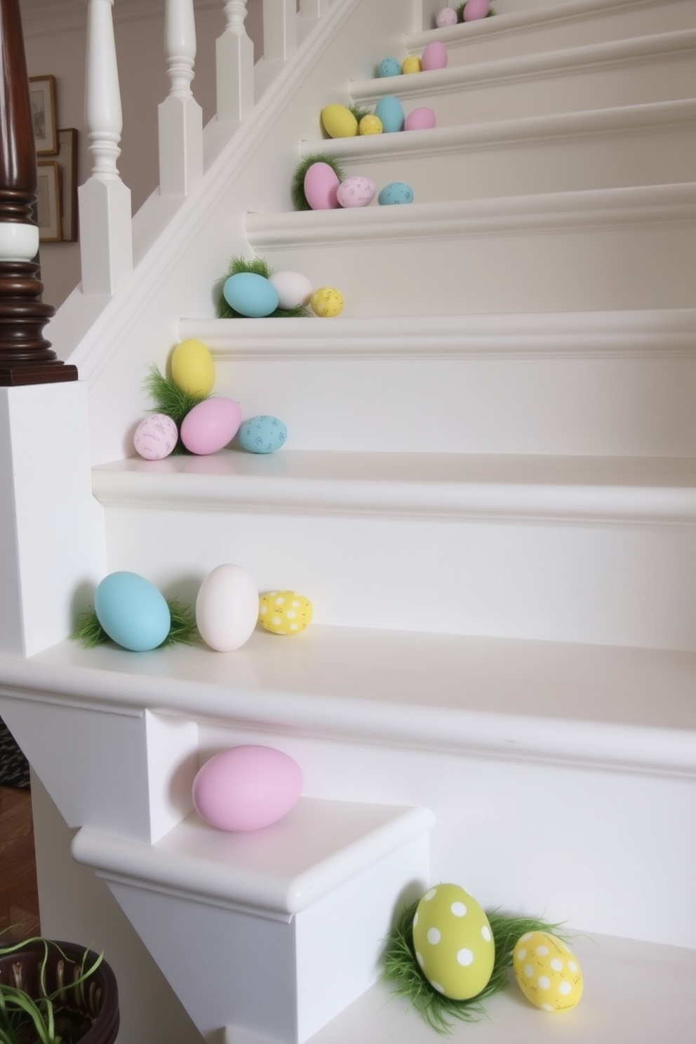 Staircase Easter Decorating Ideas 14