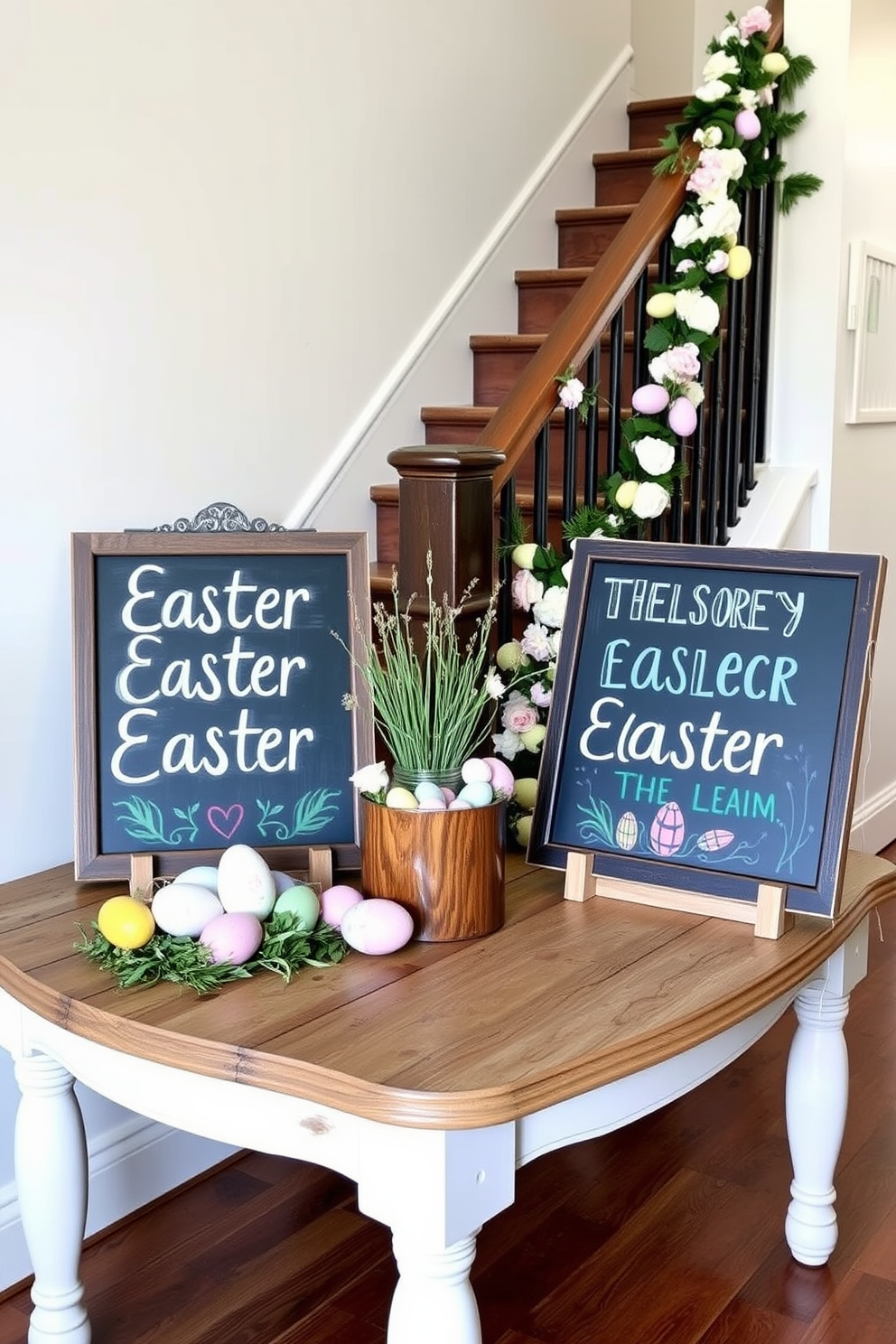 Staircase Easter Decorating Ideas 18