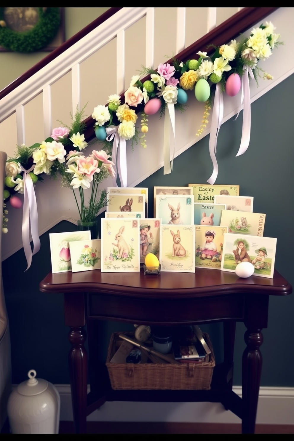 Staircase Easter Decorating Ideas 21