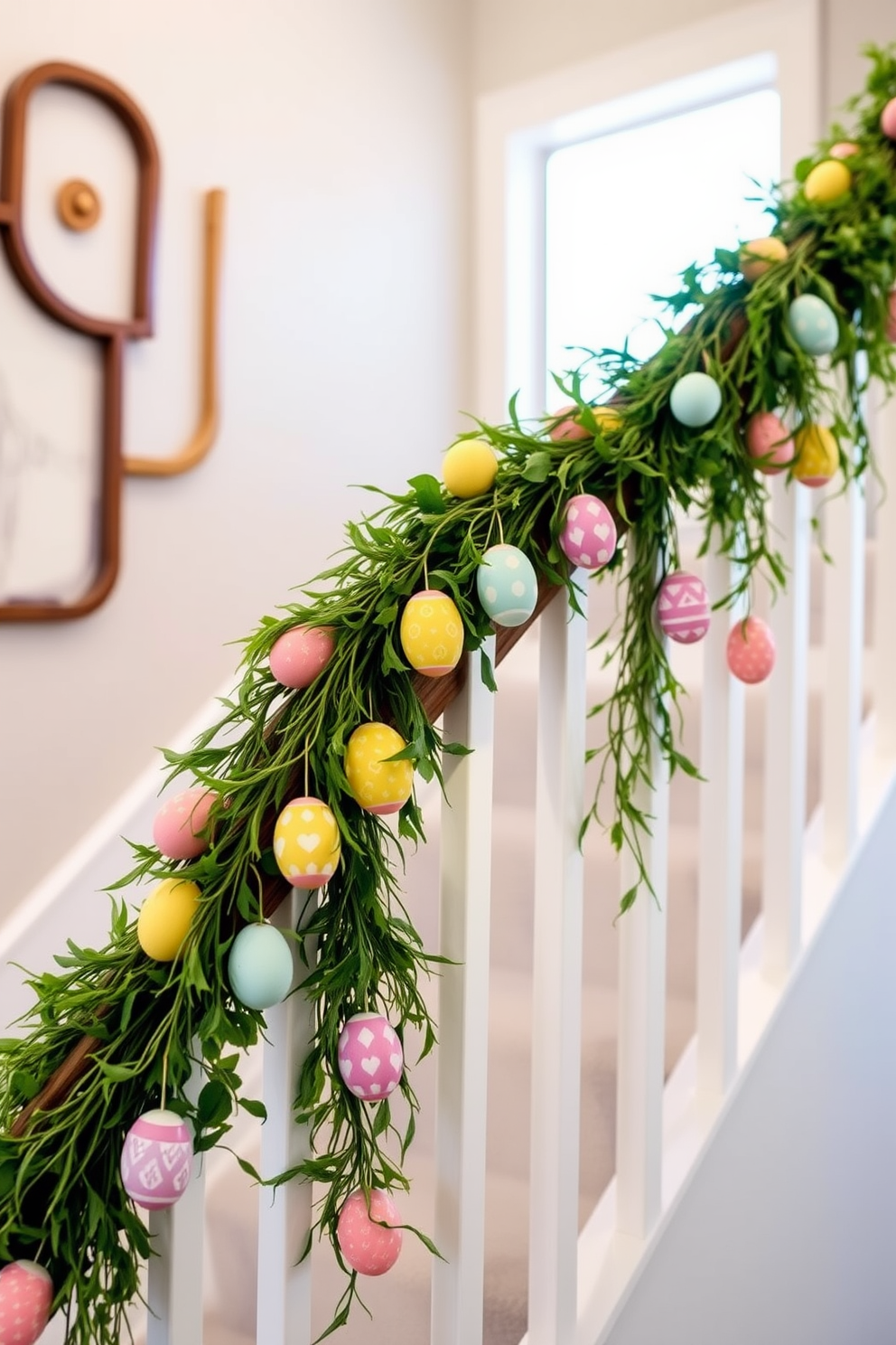 Staircase Easter Decorating Ideas 3