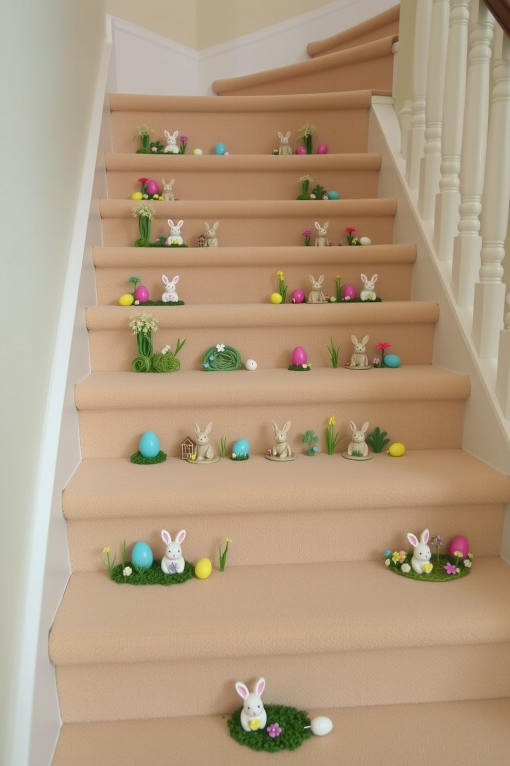 Staircase Easter Decorating Ideas 30