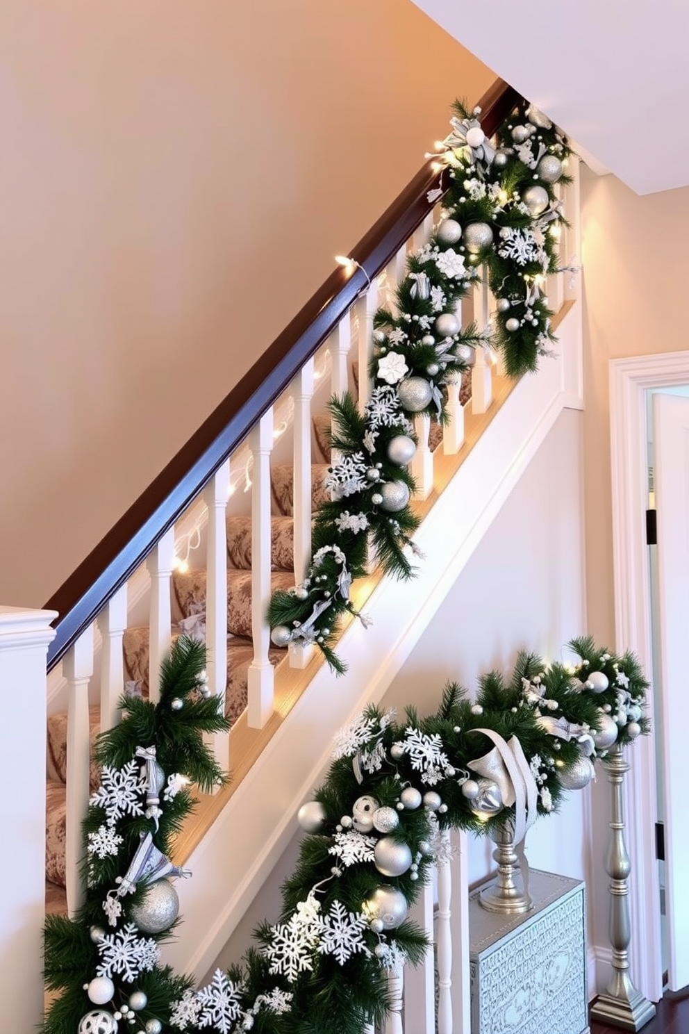 Staircase Hanukkah Decorating Ideas 17