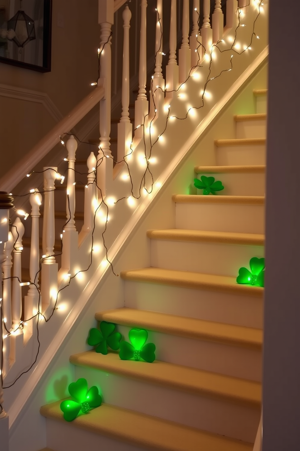 Staircase St Patricks Day Decorating Ideas 4