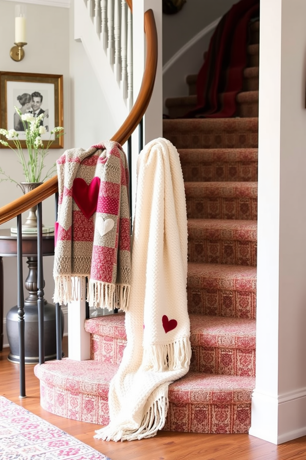 Staircase Valentines Day Decorating Ideas 28