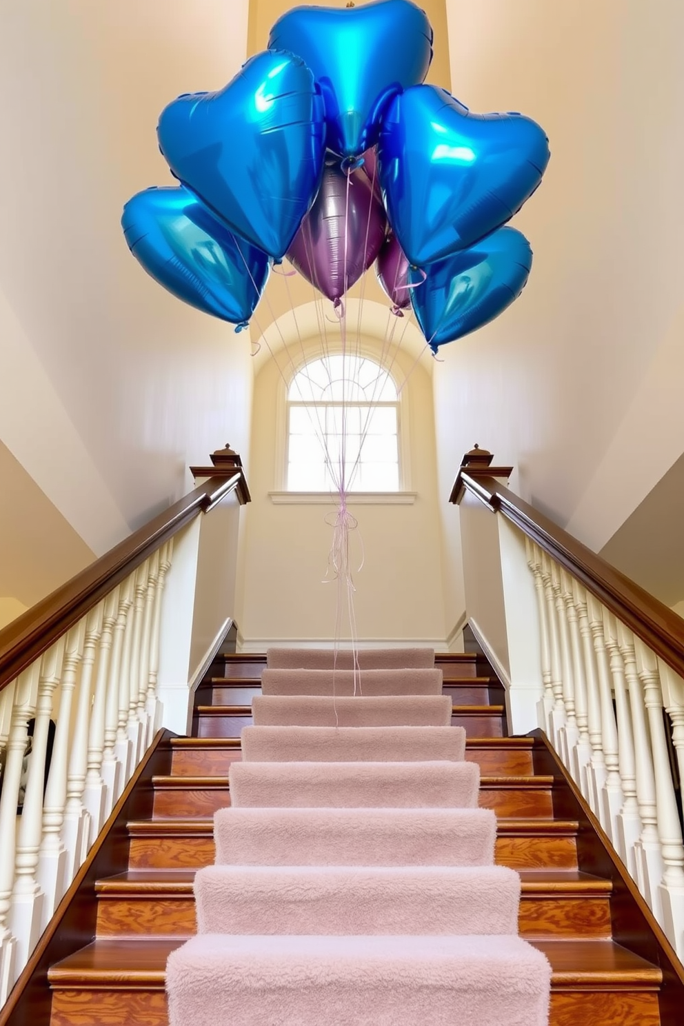 Staircase Valentines Day Decorating Ideas 30