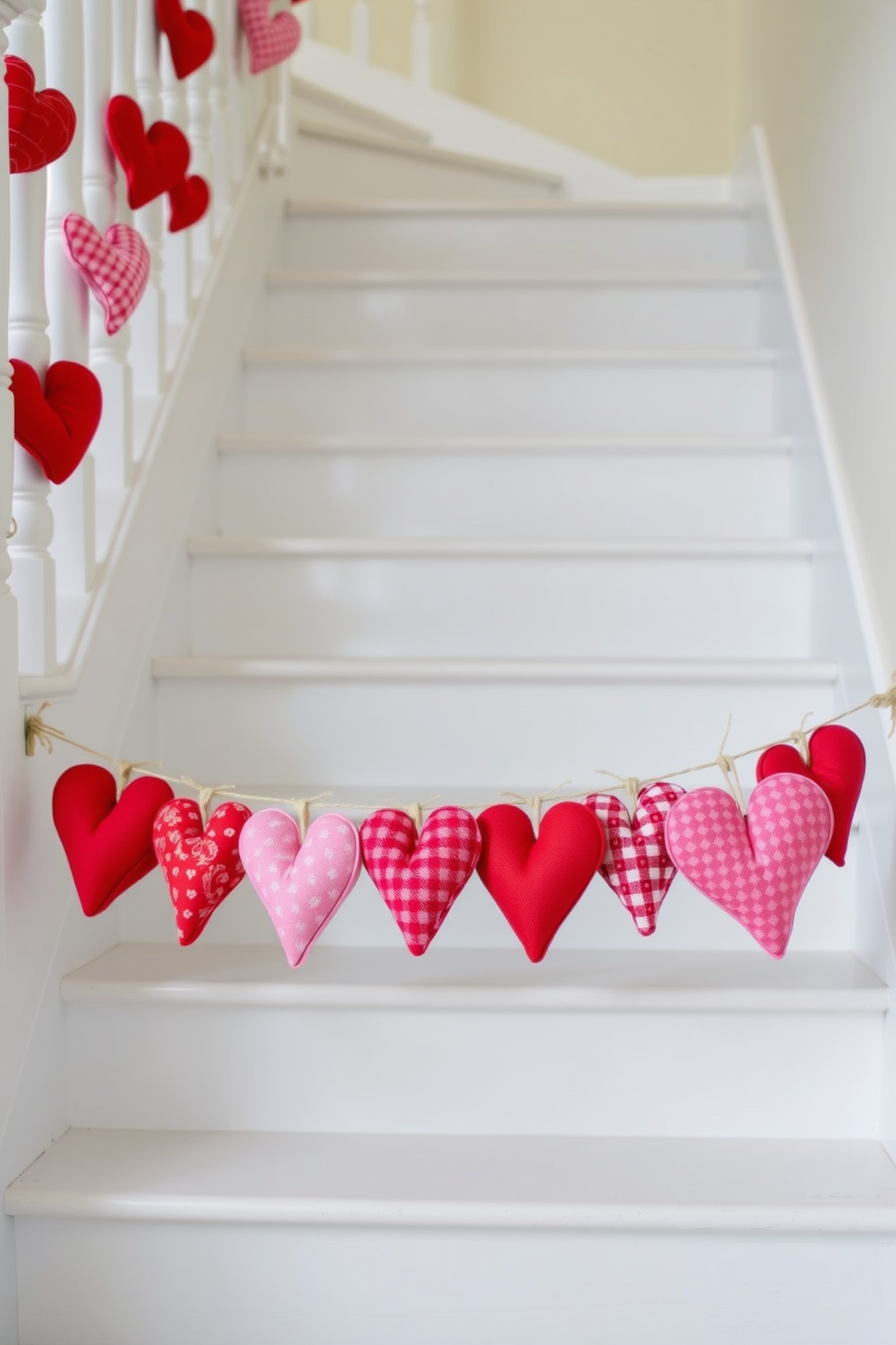 Staircase Valentines Day Decorating Ideas 9