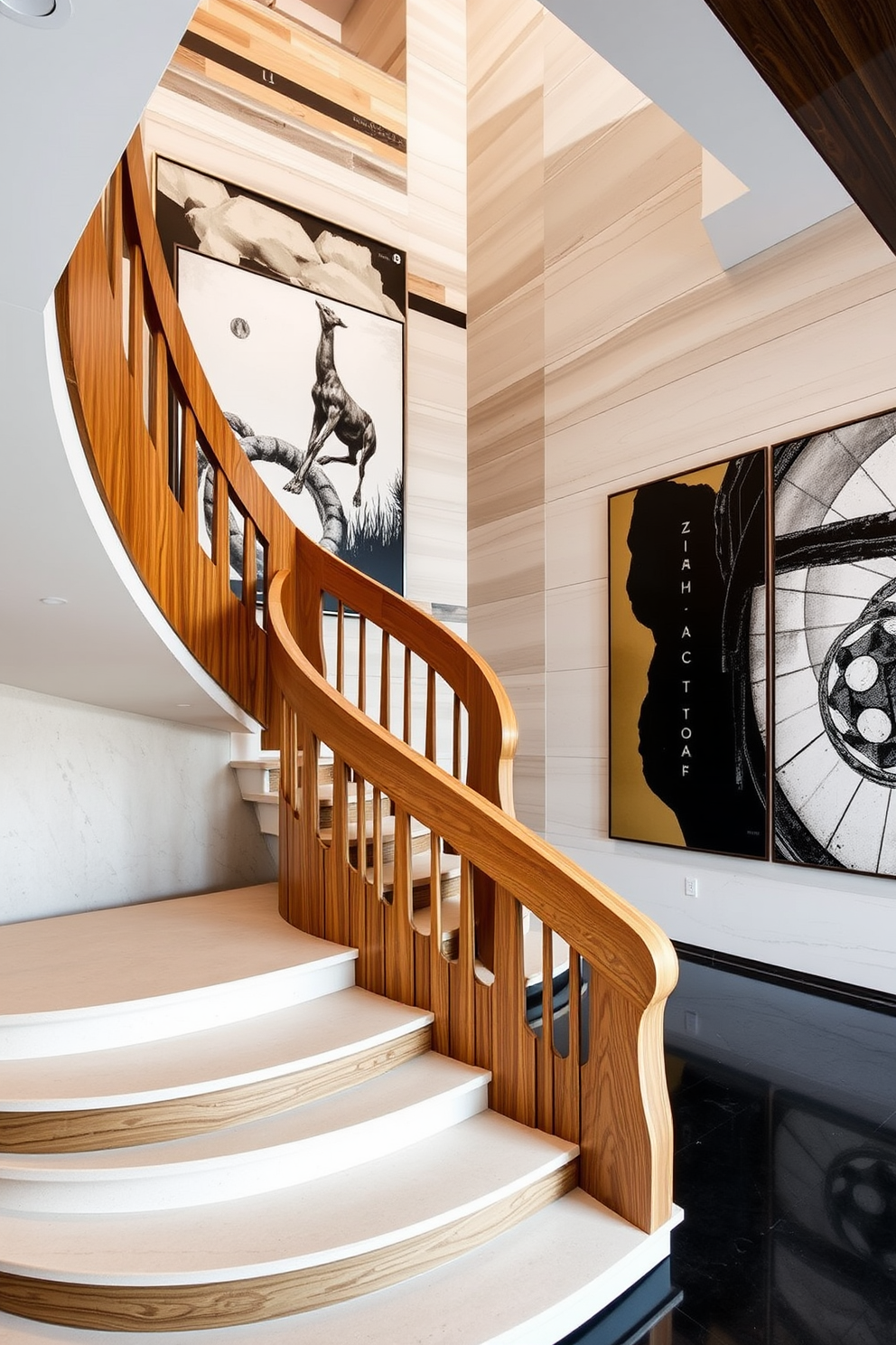 Staircase Wall Design Ideas 30