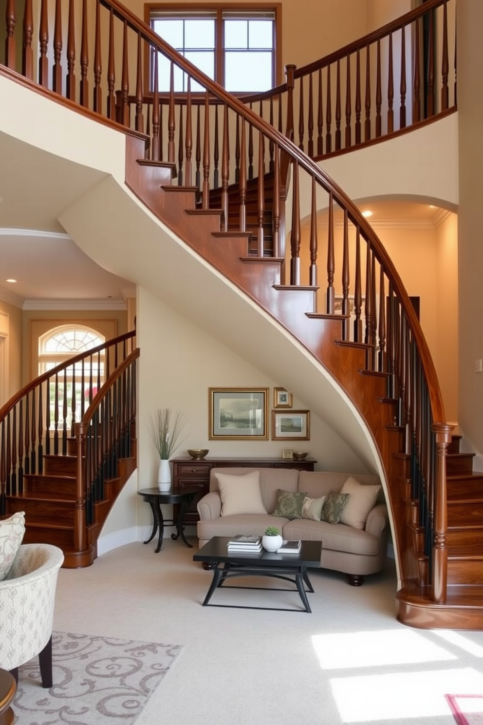 Staircase In Family Room Design Ideas 2