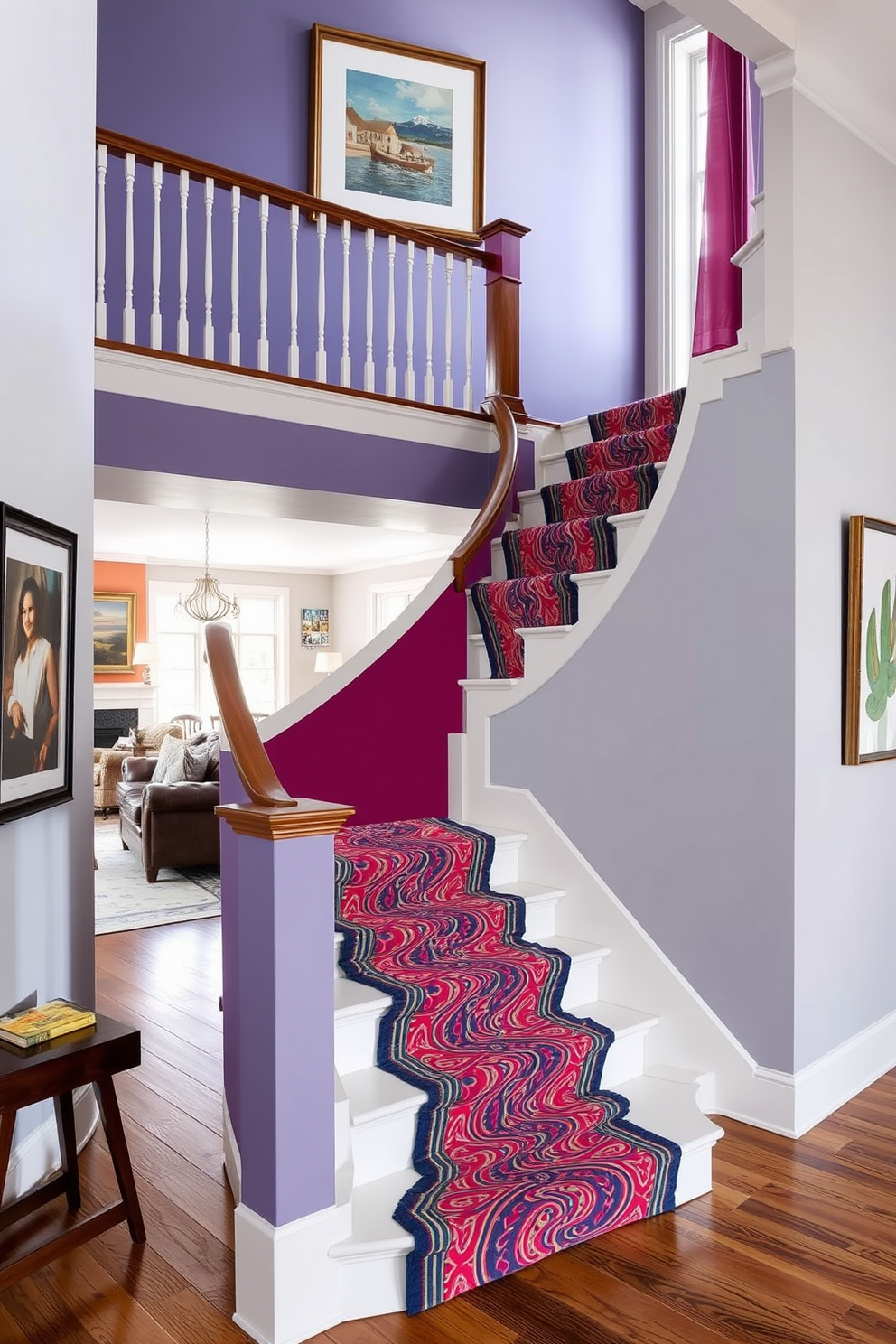 Staircase In Family Room Design Ideas 8