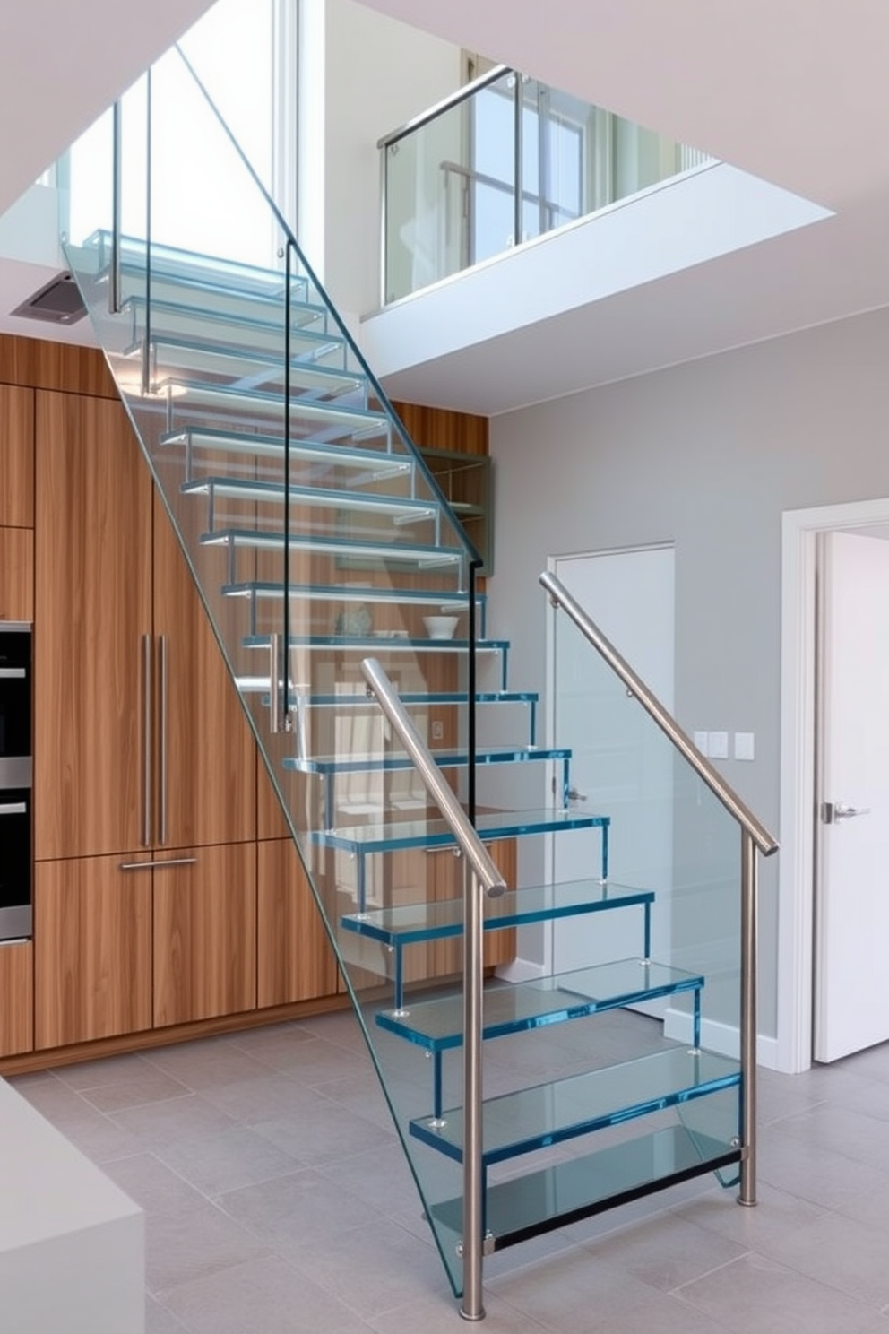 Staircase In Kitchen Design Ideas 13