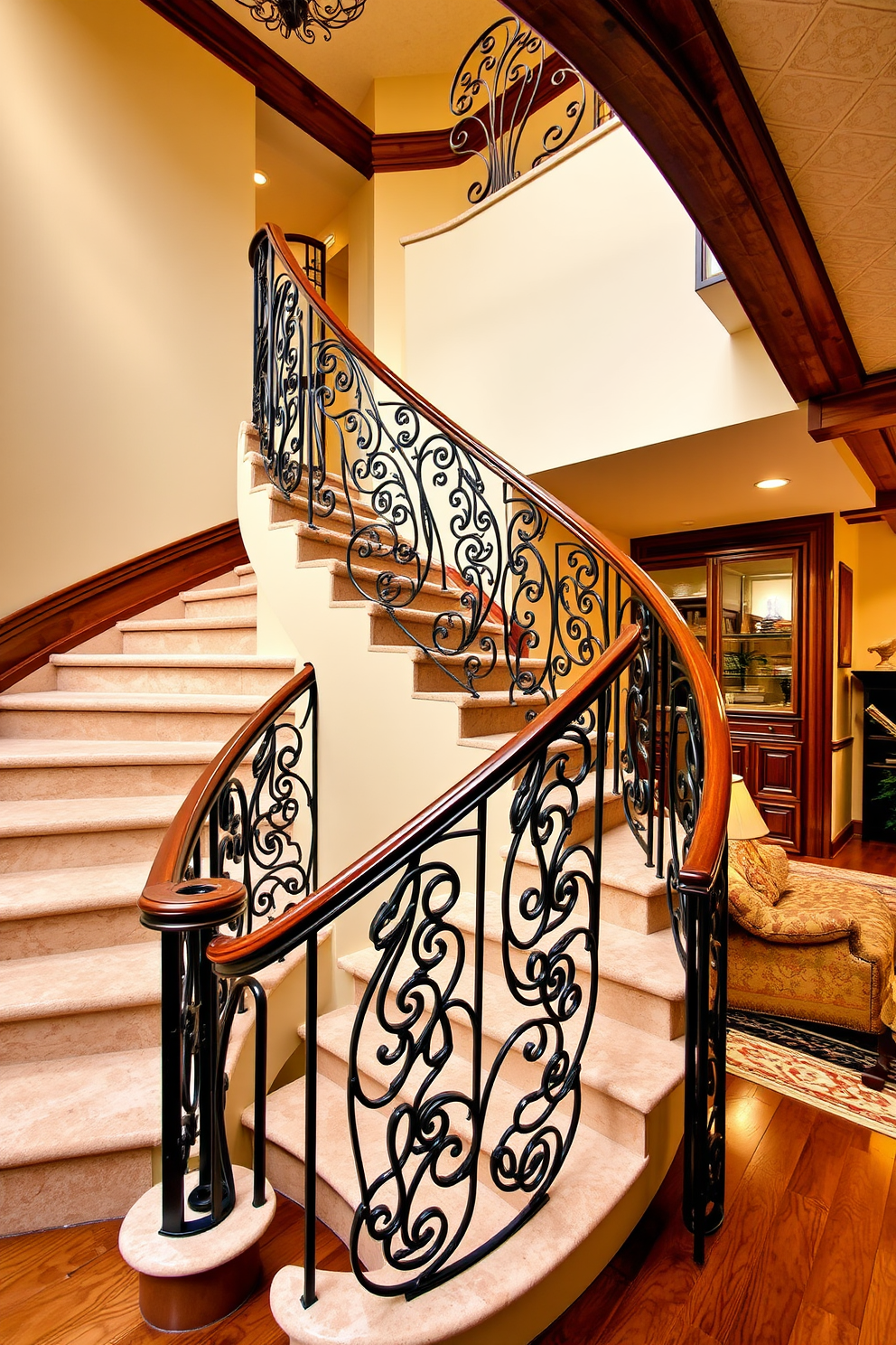 Staircase In Living Room Design Ideas 4