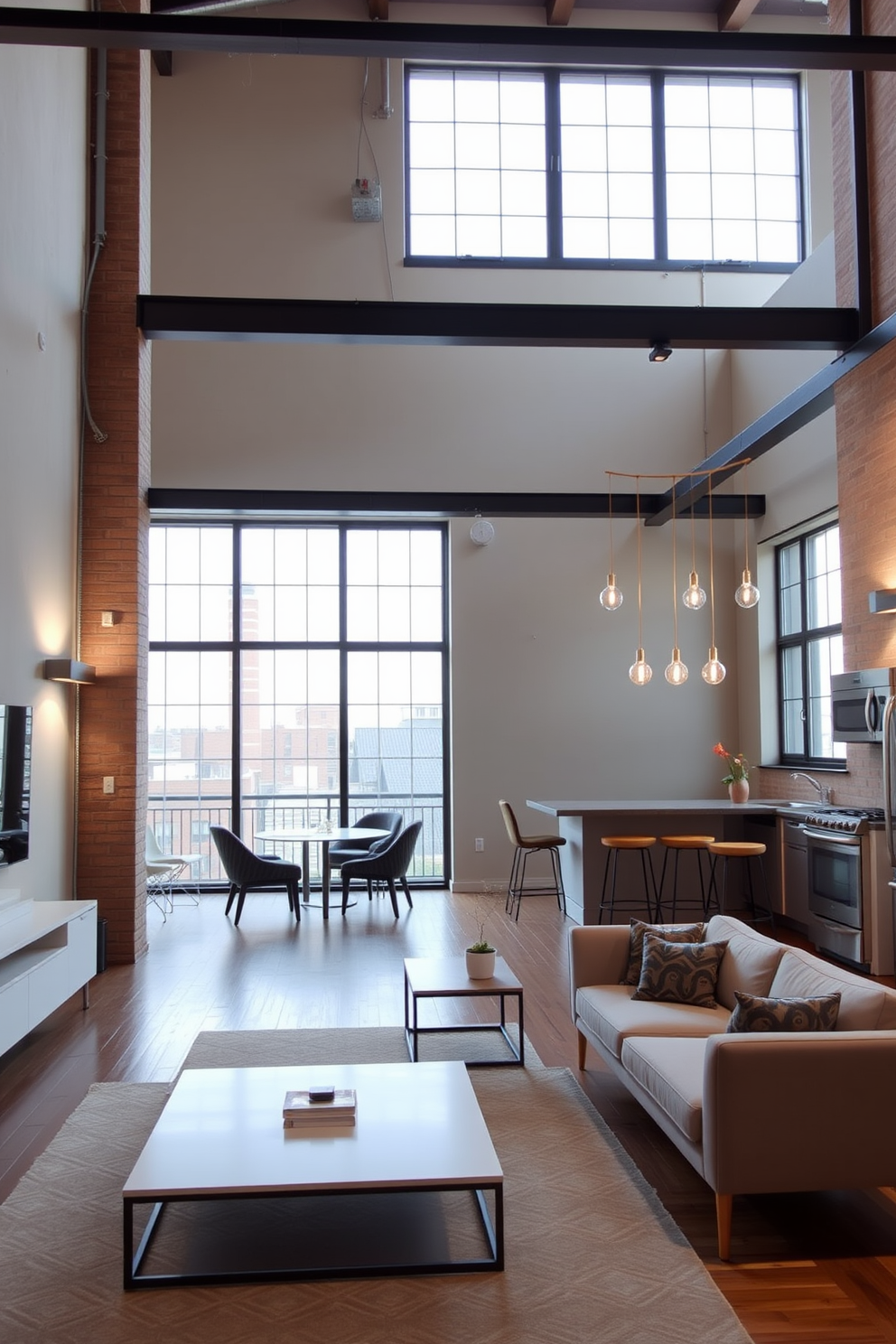 Studio Loft Apartment Design Ideas 22