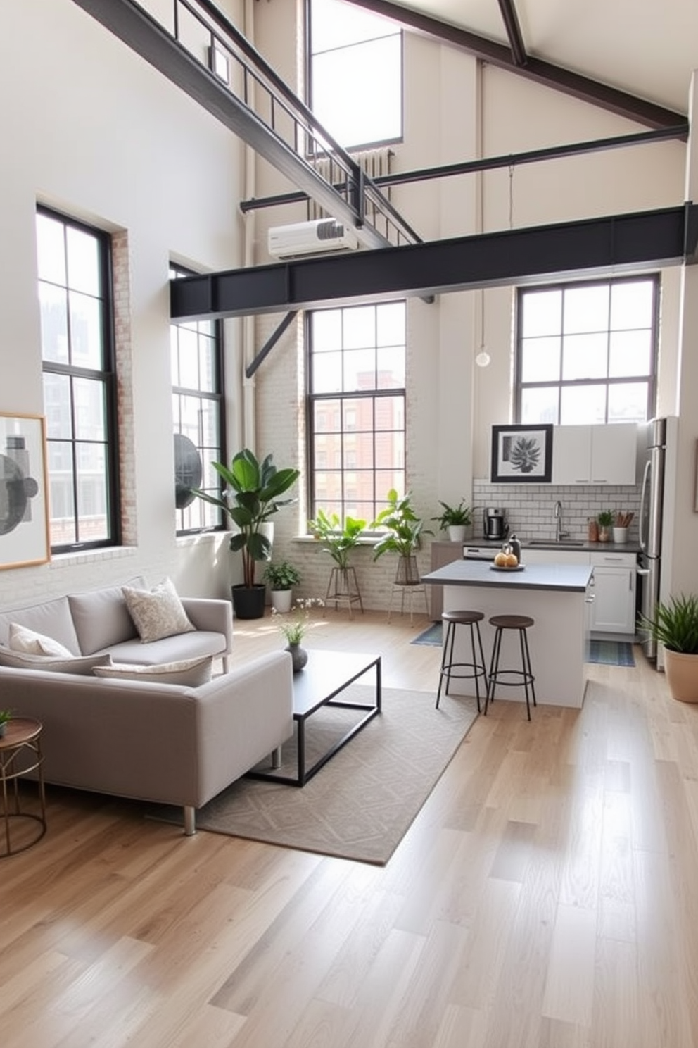 Studio Loft Apartment Design Ideas 25