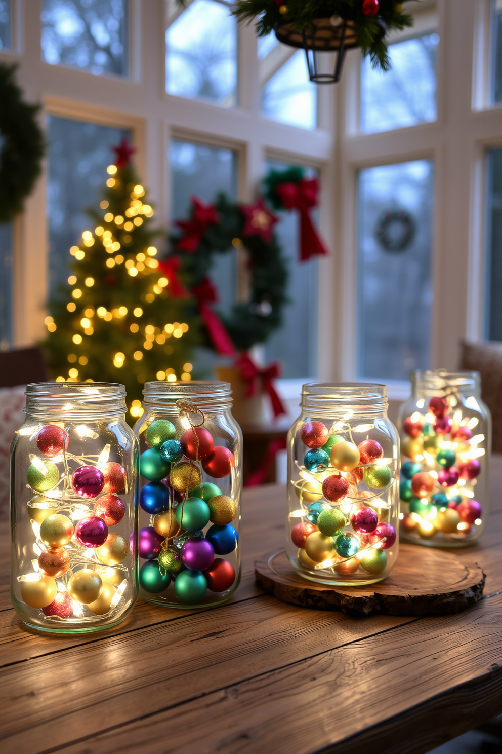 Sunroom Christmas Decorating Ideas 18