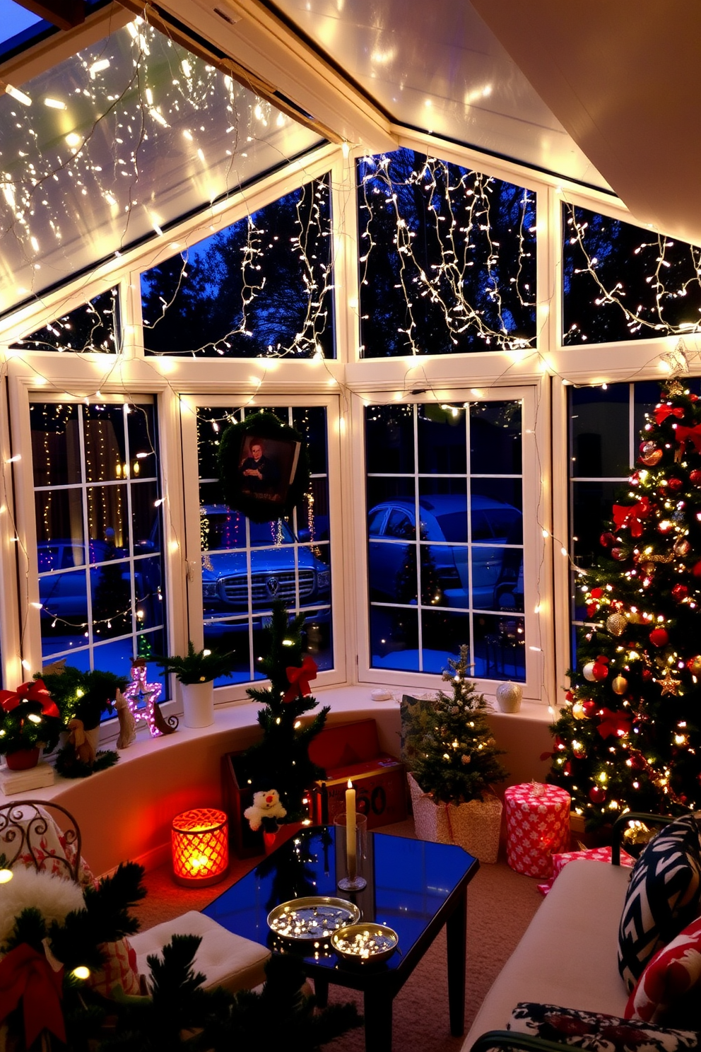 Sunroom Christmas Decorating Ideas 2