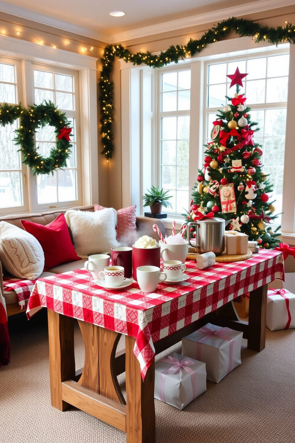 Sunroom Christmas Decorating Ideas 20