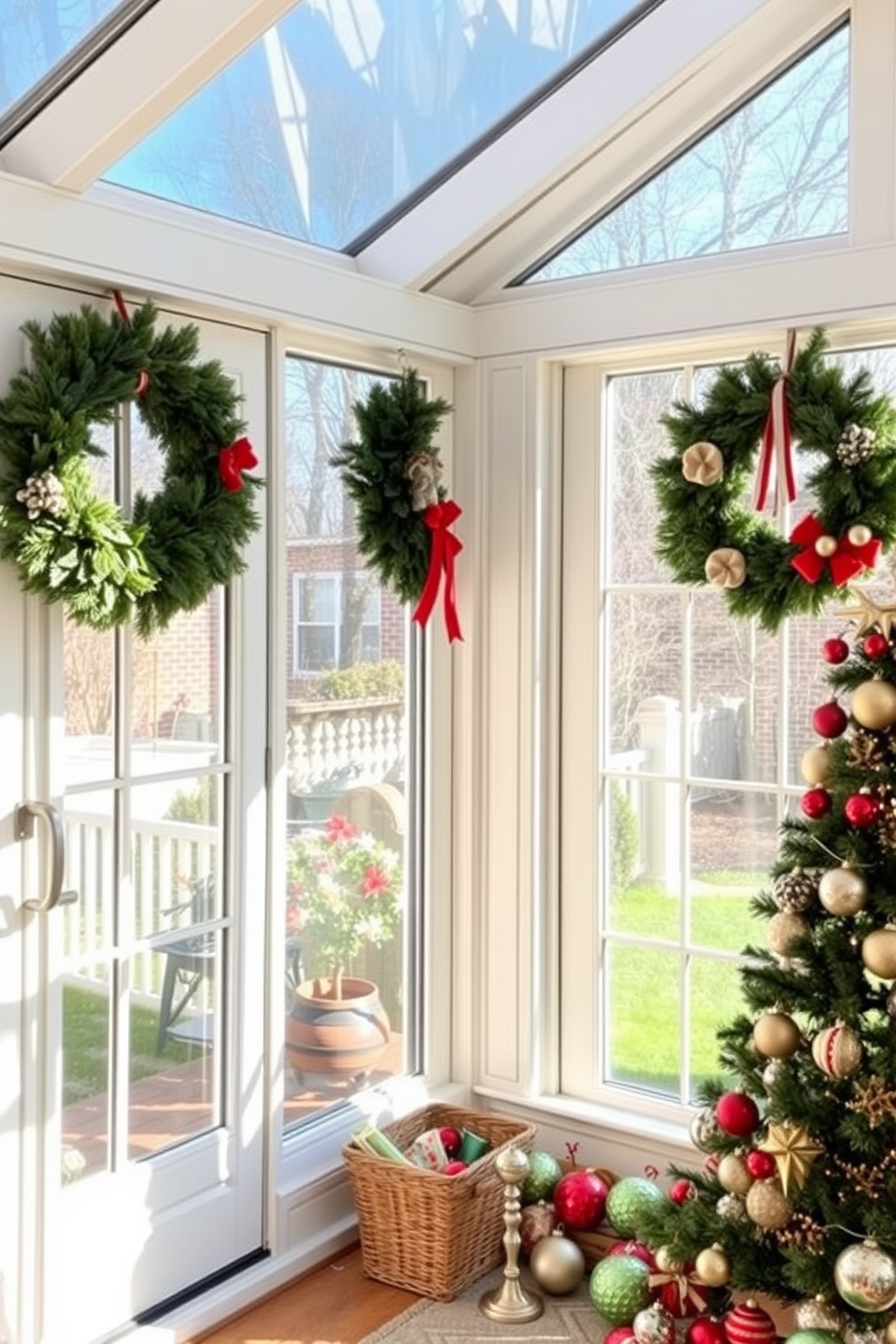 Sunroom Christmas Decorating Ideas 6