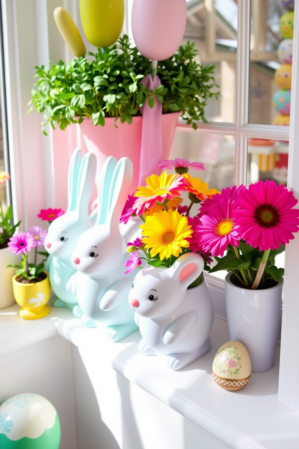 Sunroom Easter Decorating Ideas 19