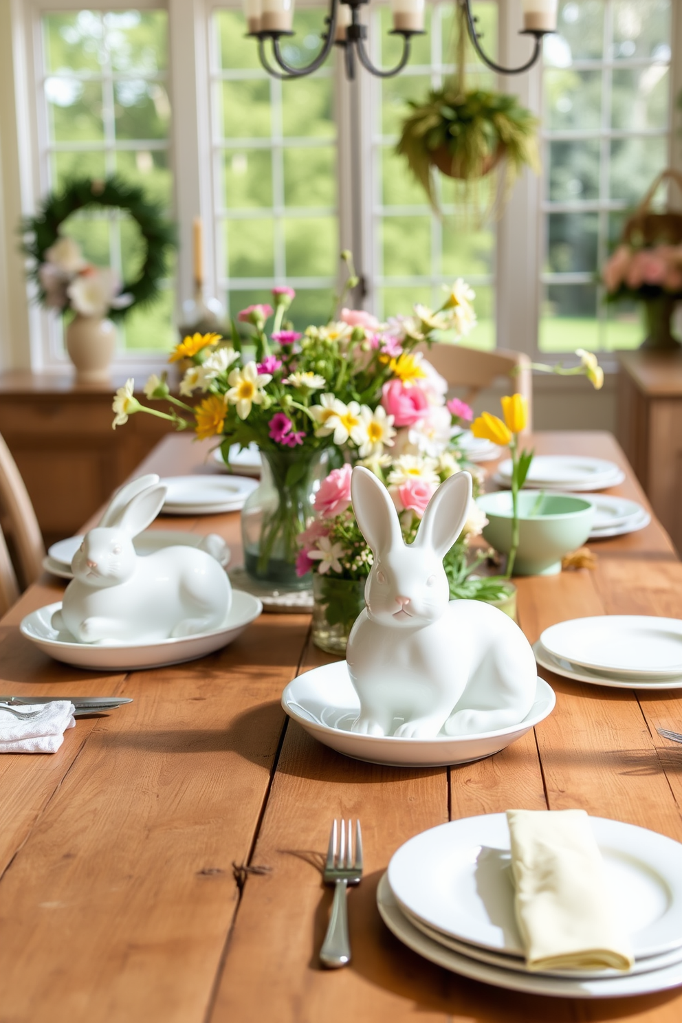 Sunroom Easter Decorating Ideas 27