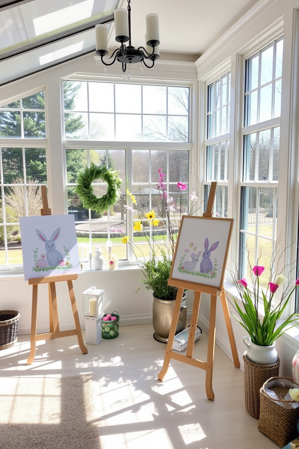 Sunroom Easter Decorating Ideas 28