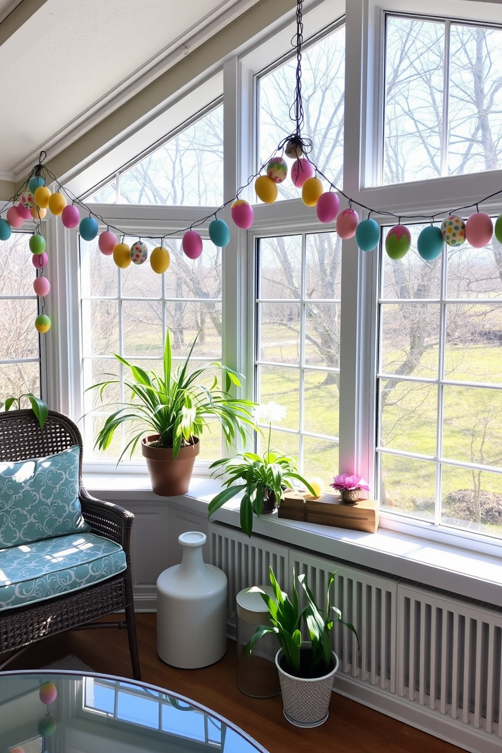 Sunroom Easter Decorating Ideas 7