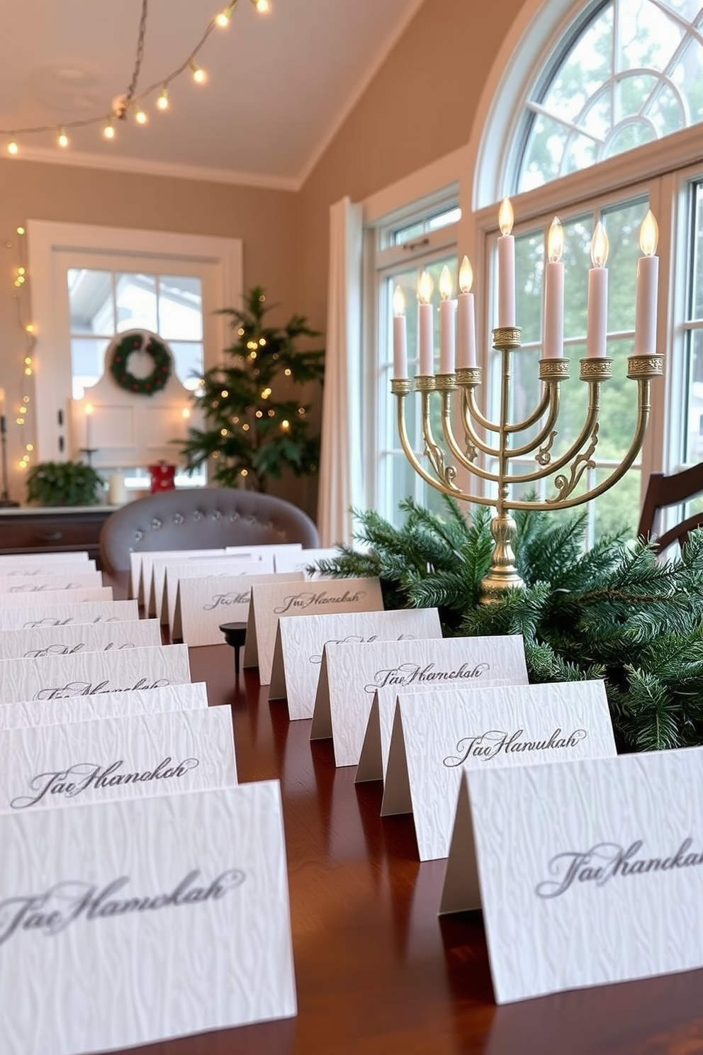 Sunroom Hanukkah Decorating Ideas 16