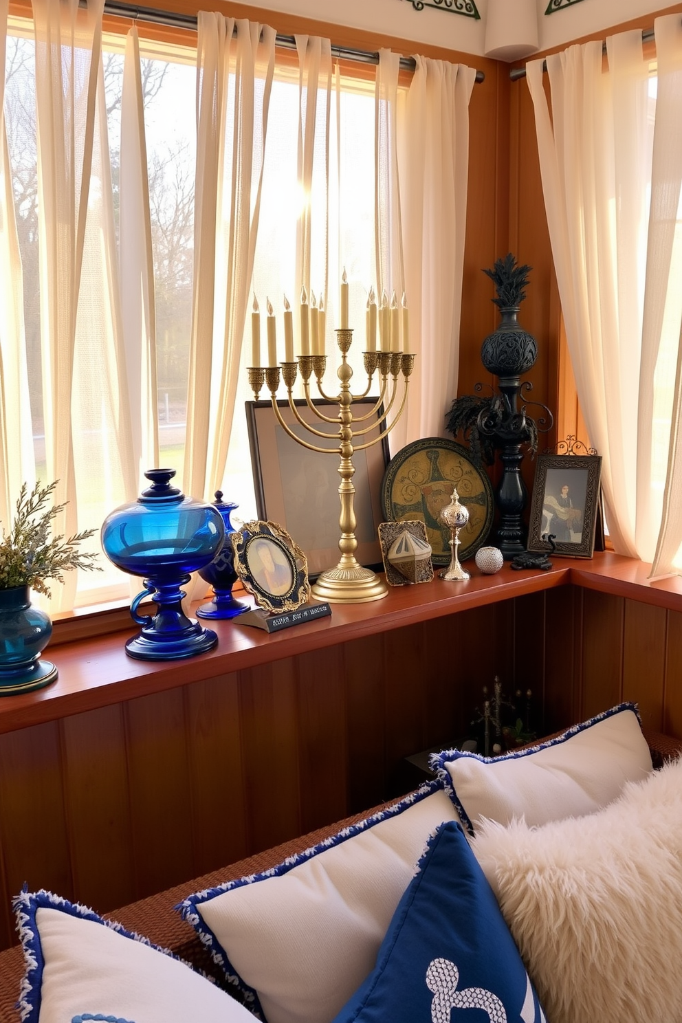 Sunroom Hanukkah Decorating Ideas 17