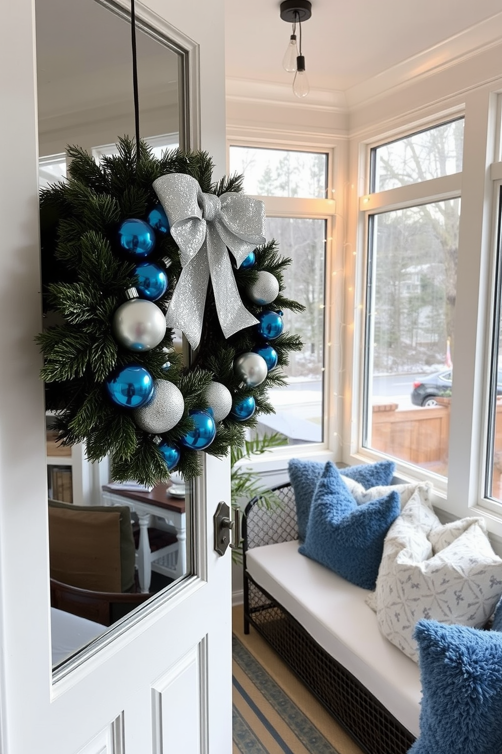 Sunroom Hanukkah Decorating Ideas 6