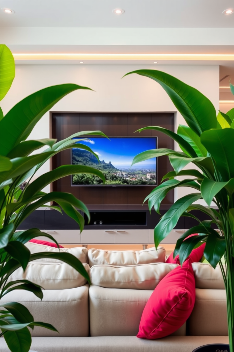 Tv Wall Living Room Design Ideas 16