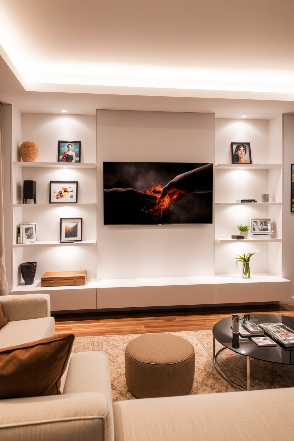 Tv Wall Living Room Design Ideas 17