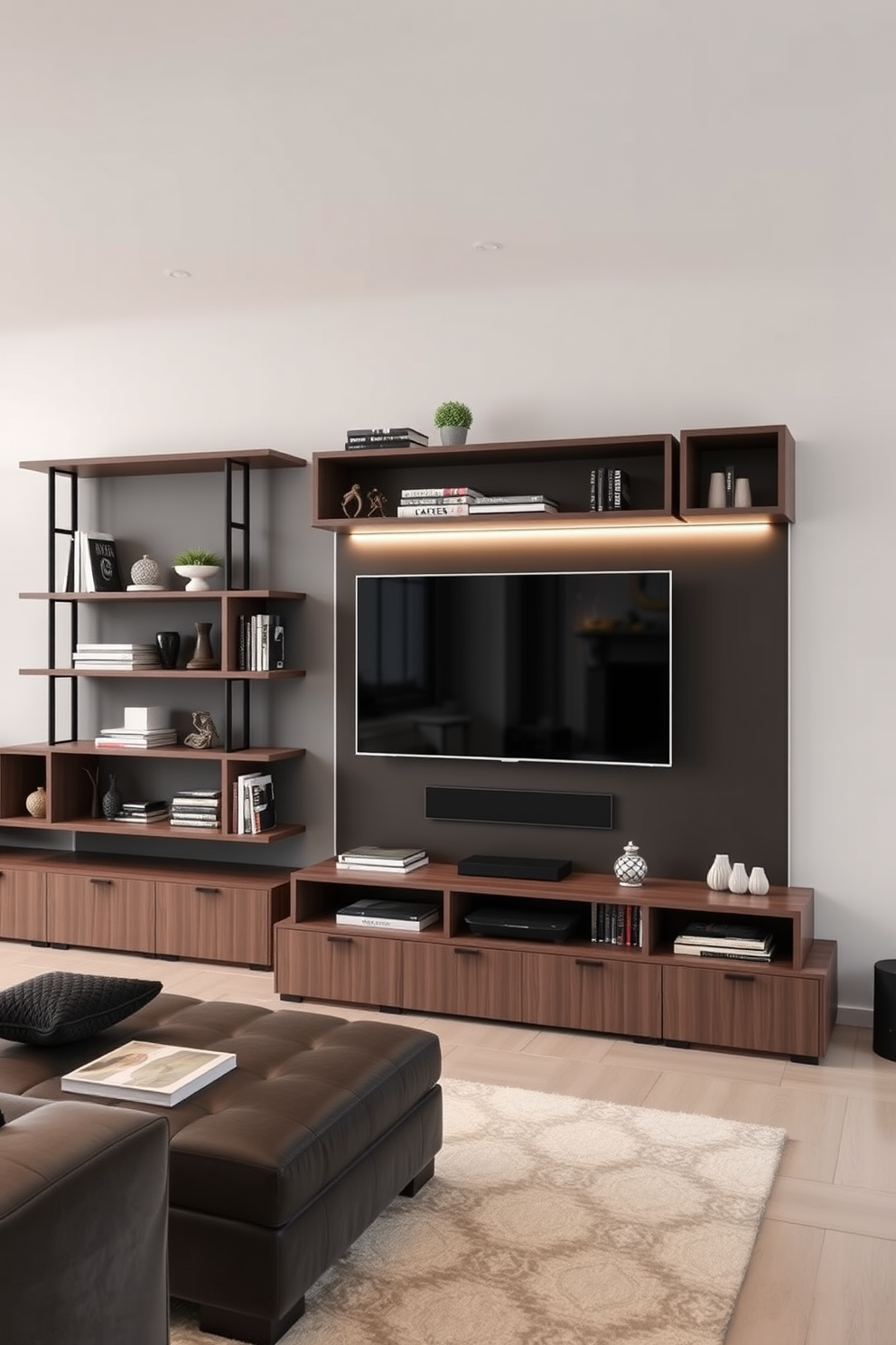 Tv Wall Living Room Design Ideas 18