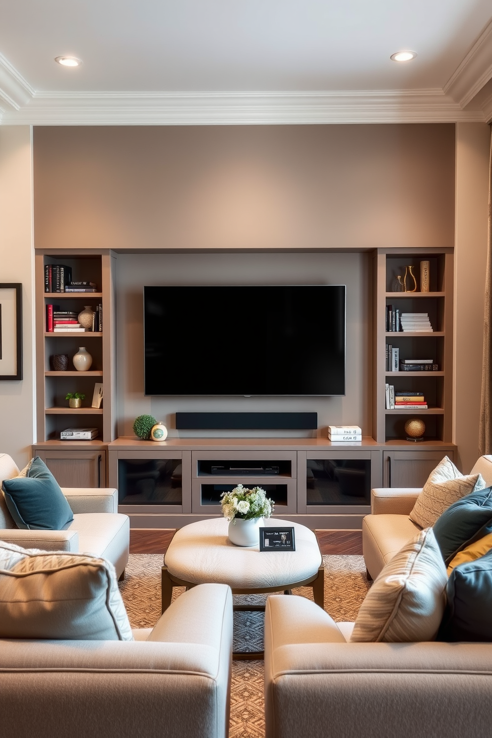 Tv Wall Living Room Design Ideas 24