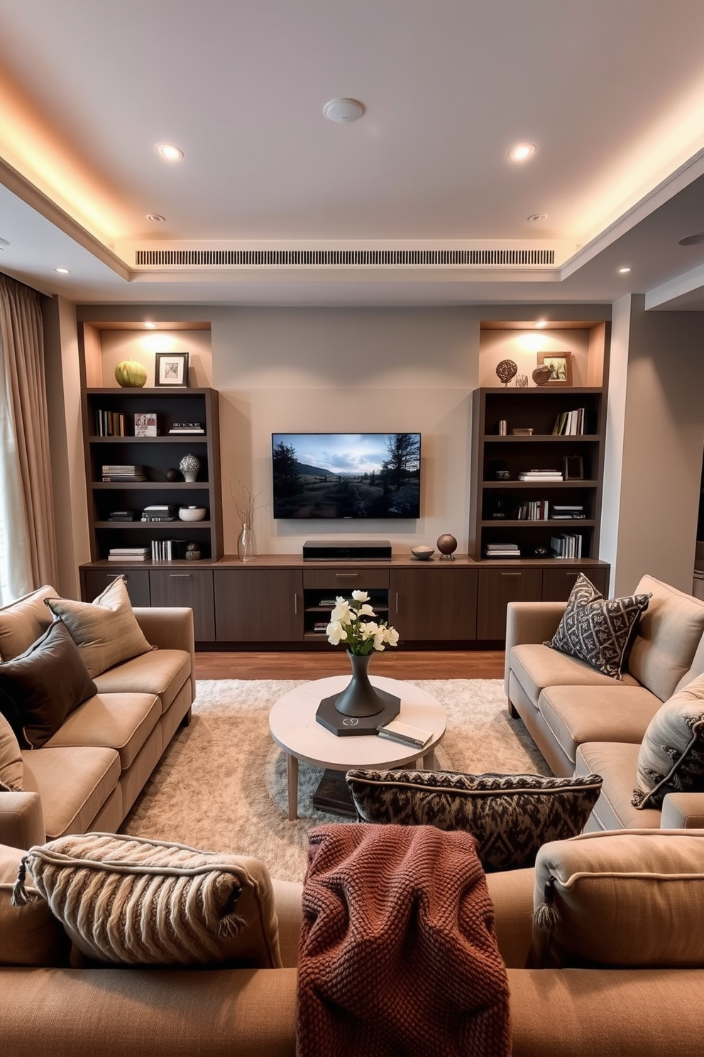 Tv Wall Living Room Design Ideas 26