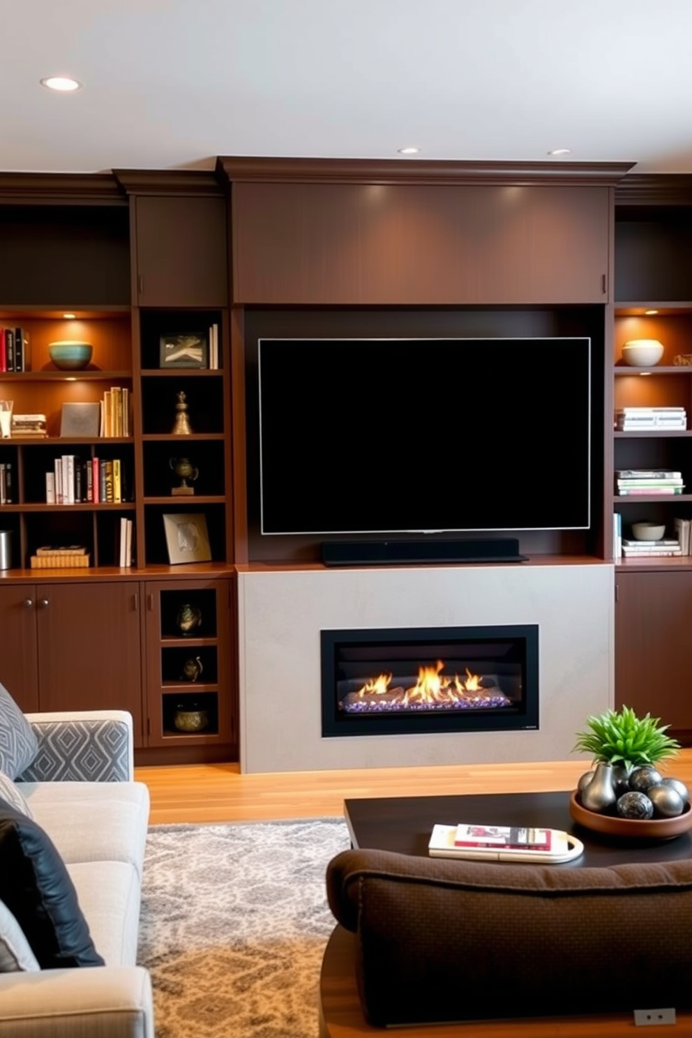 Tv Wall Living Room Design Ideas 29